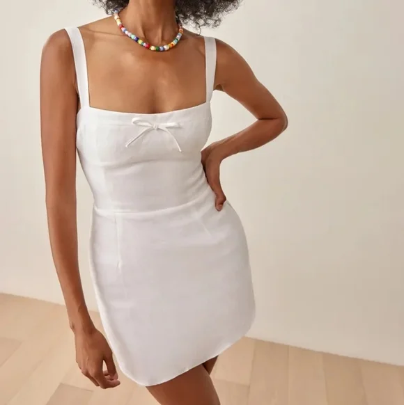 chinese dress ladies Ti Amo Linen Wrap Dress main image 0